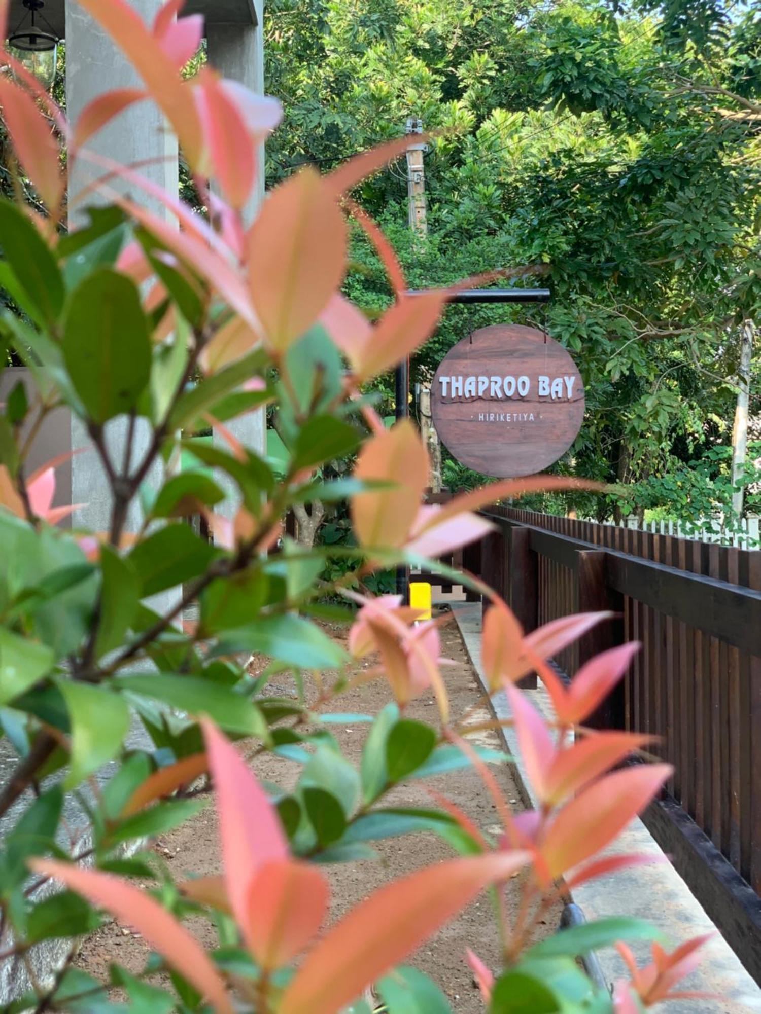 迪克韦勒Thaproo Bay Hiriketiya住宿加早餐旅馆 外观 照片
